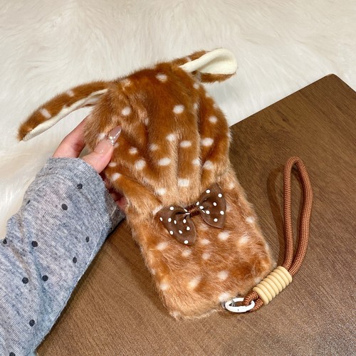 Custodia peluche per iphone - custodia,