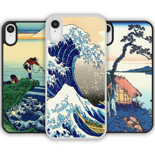 Custodia telefono katsushika - custodia,